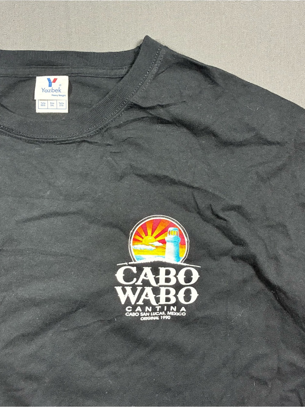 Cabo Wabo Cantina Black Graphic Tee